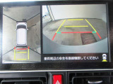 車両を上から見たような映像をディスプレイオーディオ画面に表示するパノラミックビューモニター