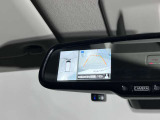 バックミラーにアラウンドビューモニターの表示も可能です!