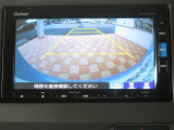 ギヤをRに入れるとナビの画面に後ろの映像が映るリヤカメラ付!後退時の安全確認やコンディションの悪い視界でもカラーバックモニターがドライバーをサポート☆☆☆