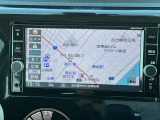 [日産純正ナビ]遠くへのお出かけする際の心強い味方です!細かい所までの詳細地図が出たり、目的地の登録件数が多く便利で快適です。