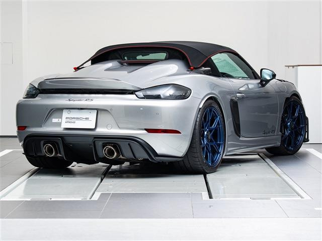 ポルシェ 718スパイダー RS PDK の中古車詳細 (70km, シルバー, 愛知県