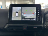 「全周囲カメラ」駐車が苦手な方にもオススメです!