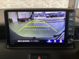 駐車が苦手な方でも安心なバックカメラつき。
