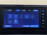 Bluetooth対応、CD/DVD再生機能付き。お好きな音楽を聴きながらのドライブは楽しいですよね〜♪