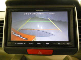 バックカメラ付きで駐車も楽々