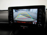 バックカメラで後方がリアルタイム映像で確認できます!商業施設や駐車場での駐車時や、夜間のバック時にも安心です♪