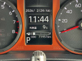タコメーターがあると、エンジン効率良く運転が出来、省燃費運転が可能です!