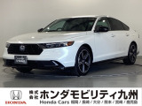 【アコード】のハイブリッド車が入庫しました。当社デモカーです。整備記録簿や取扱説明書なども勿論揃っています。使用状況などもハッキリしている車両は安心してお乗り頂けます。
