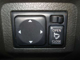 電動格納機能付きドアミラーです!
