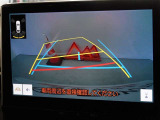 バックガイドモニターを装備しています、車庫入れもラクラクです。