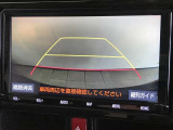 後方の見にくい視界もバックモニターで確認サポートして駐車時も安心☆