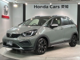 全国納車可 第三者機関証明書付 H SENSING 新車保証 試乗車 ワンオーナー ナビLXM-242ZFNi TV Rカメラ BTオ-ディオ ETC LEDライト装備のフィット クロスター入庫
