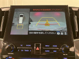 パノラミックビューモニター付き