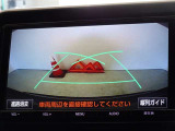 バックガイドモニターを装備しています、車庫入れもラクラクです。