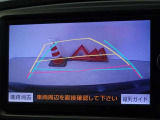 バックガイドモニターを装備しています、車庫入れもラクラクです。