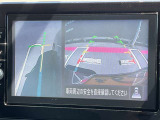 【アラウンドビューモニター】車両周辺をモニターで確認できて、駐車が苦手な人でもスムーズに駐車できます