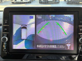 アラウンドビューモニターがナビゲーションに映るのでバックもラクラクですよ!!