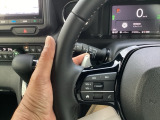 マニュアル車のような感覚で、ワインディングロードでも車を操れるパドルシフト付きです。長い下り坂でのエンジンブレーキや、高速道路の合流の際の加速も思いのままに操ることができ楽しめます