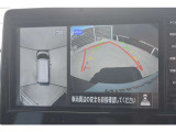 「アラウンドビューモニター」・・・上空から見た映像で車庫入れ簡単♪♪
