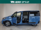 両側パワースライドドア付きだから、狭い駐車スペースなどでの 乗り降りラクラク!小さなお子さまのいるご家庭には嬉しい装備。