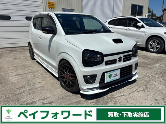 アルト ワークス 4WD BBS鍛造16インチアルミ BLITZ車高調