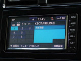ワンセグデジタルTV放送を視聴できます。