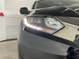 シャープなデザインの明るくて長寿命のLEDヘッドライト採用