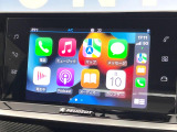 ●Apple Car Play:スマホとの有線接続で、ナビ・オーディオ再生などスマホのアプリ機能が画面でも使える便利機能です!