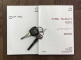 取扱書&整備手帳揃っております☆遠くからドアの開錠施錠が出来る便利なキーレスを装備しています。