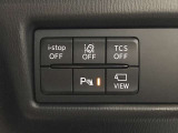 運転席回りのスイッチで安全装備のON/OFFも簡単に!