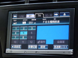地デジ対応、フルセグデジタルTV放送が視聴できます。