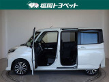 両側パワースライドドア付きだから、狭い駐車スペースなどでの 乗り降りラクラク!小さなお子さまのいるご家庭には嬉しい装備。