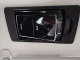 運転席のバイザー裏にはスマートインETC付きです♪