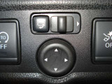 電動格納機能付きドアミラーです!