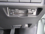 ETC車載器付きです。高速道路の料金所もスムーズに通過できます。
