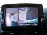 アラウンドビューモニター!空から見下ろしているかのような映像を映し出します。駐車時には安心ですよね♪