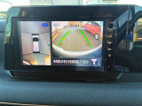 360℃真上から見下ろした映像が映し出されるアラウンドビューモニター搭載☆安全安心ですね♪