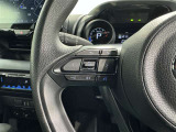 ステアリングスイッチ装備!運転しながら手元でオーディオの操作などができます。