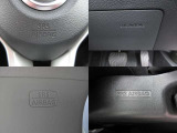 運転席・助手席SRSエアバッグは勿論ですが、サイド&カーテンエアバッグ、更に運転席にはニーエアバッグも装備しておりますので、万が一の際には大切な乗員を保護してくれます☆