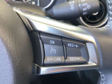 レーダークルーズコントロールを装備。アクセルやブレーキを操作しなくても、自動で先行車との車間距離を保ち追従走行できます。長距離や高速道路を運転する際に、ドライバーへの負担を軽減します。