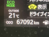 ODOメーターです。新車からの走行距離になります。