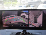 上空から見下ろしているかのように駐車できるアラウンドビューモニター。車庫入れや縦列駐車に役立ちます。