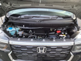 Hondaの技術が詰まったエンジンルーム♪エンジンルーム室内ともにルームクリーニング済みで清潔です!快適なドライブをお楽しみください。