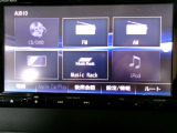CD/DVD再生、フルセグテレビを搭載。
