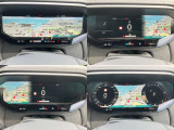 【インタラクティブドライバーディスプレイ】ナビゲーション、電話、各種メディア情報を表示。ステアリングホイールのメニューからレイアウト変更が可能です。