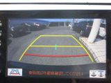 バックガイドモニターで、後方を確認しながら安心して駐車することができます。運転初心者も熟練者も必須の機能ですよ!