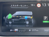 エネルギーモニター表示.。
