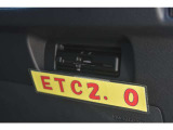 ETC2.0装備☆ビルトインタイプのETCですので、インテリアの邪魔をしません!ETCがあれば、キャッシュレスで料金所をノンストップで通過できます。