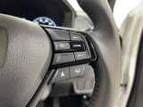 Hondaセンシングの機能のひとつ、アダプティブクルーズコントロール付!アクセルから足を離しても設定したスピードと前車との車間を保ち走行してくれます!車線維持もアシスト☆高速道路で疲労軽減ですね☆