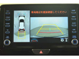 専用のカメラにより、上から見下ろしたような視点で360度クルマの周囲を確認することができます☆縦列駐車や幅寄せ時に活躍してくれます